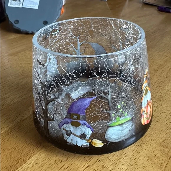 Yankee Candle Jar Shade Halloween Gnomes NWT - Picture 2 of 4